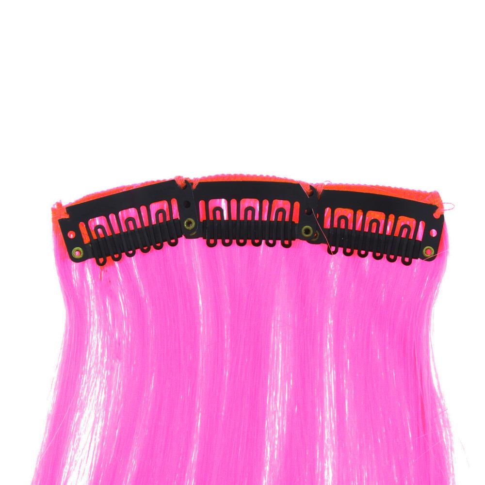 Zac's Alter Ego - 57cm Hair Highlights Haarverlängerung - Rosa